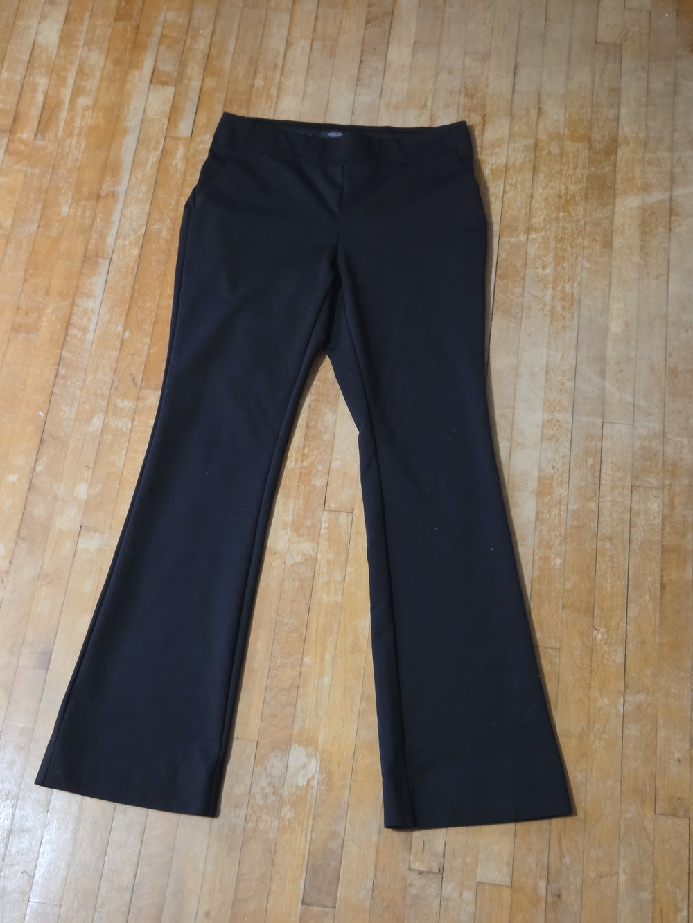 Simply Vera Vera Wang Black Boot-Cut Stretch Pants